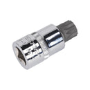 Sealey Premier Security Spline Socket Bit 1/2"Sq Drive M16 SX107