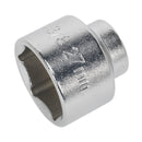 Sealey Low Profile Oil Filter Socket 3/8"Sq Drive 27mm SX112
