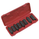 Sealey Locking Wheel Nut Removal Set 1/2"Sq Drive 8pc SX202