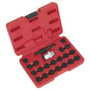 Sealey Locking Wheel Nut Key Set for BMW 22pc SX207