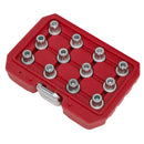 Sealey Locking Wheel Nut Key Set for VW 12pc SX224
