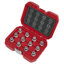Sealey Locking Wheel Nut Key Set for VW 12pc SX224
