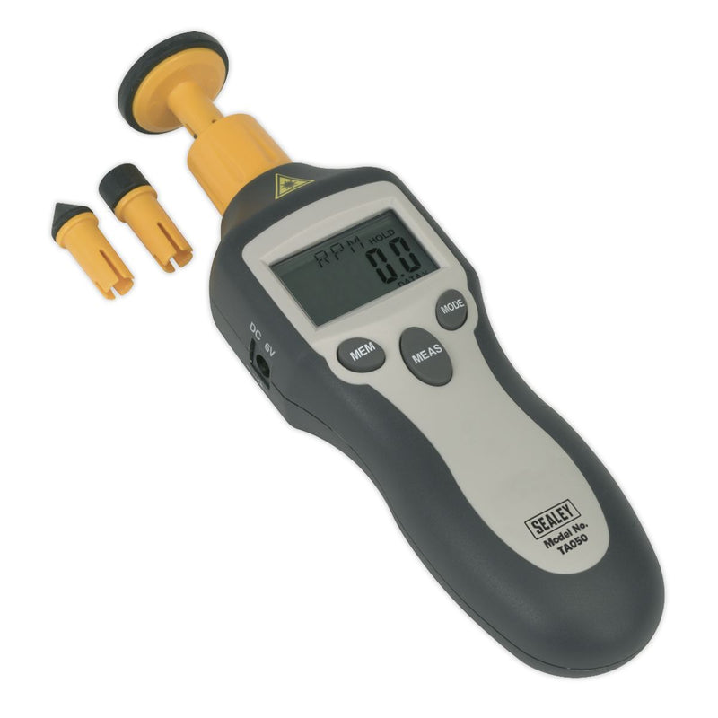 Digital Tachometer Contact/Non-Contact