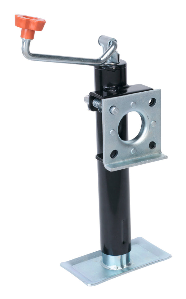 Trailer Jack with Weld-On Swivel Mount 250mm Travel - 900kg Capacity