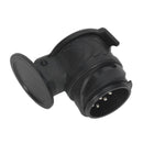 Sealey Socket Conversion Adaptor 13-Pin Euro - 7-Pin N Type 12V TB44