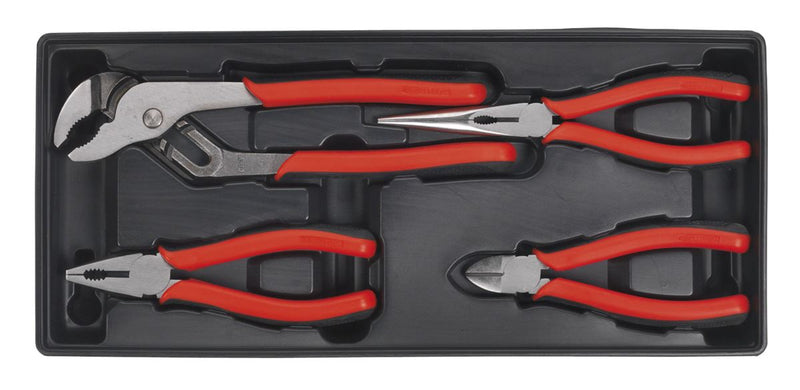 Tool Tray with Pliers Set 4pc