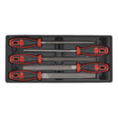 Sealey Premier Engineer�s File Set with Tool Tray 5pc TBT09