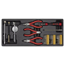 Sealey Premier Precision & Pick-Up Tool Set with Tool Tray 38pc TBT17