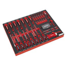 Sealey Premier Platinum Screwdriver Set with Tool Tray 72pc TBTP04