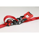 Sealey Slide Ratchet Strap Polyester Webbing with S-Hooks 32mm x 3m 1200kg Breaking Strength TD1202SR