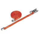 Sealey Ratchet Strap Polyester Webbing 25mm x 10m 1500kg Breaking Strength TD1510J