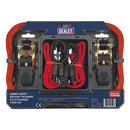 Sealey Ratchet Strap & Bungee Cord Set 6pc TD285SBD