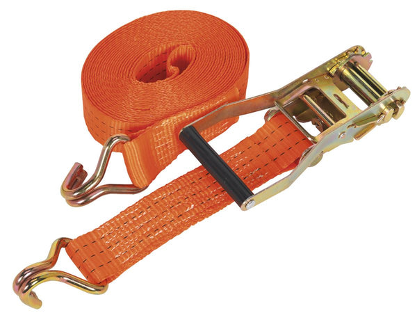 Ratchet Strap 50mm x 6m Polyester Webbing 3000kg Breaking Strength