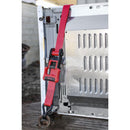 Sealey Ratchet Straps Polyester Webbing with J-Hooks 32mm x 4.9m 1200kg Breaking Strength - 2 Pairs TD41248JD