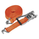 Sealey Ratchet Strap Polyester Webbing 50mm x 10m 5000kg Breaking Strength TD5010J