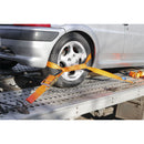 Sealey Alloy Wheel Car Transporter Ratchet Strap 50mm x 3m 5000kg Breaking Strength TDRWA