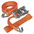 Sealey Alloy Wheel Car Transporter Ratchet Strap 50mm x 3m 5000kg Breaking Strength TDRWA