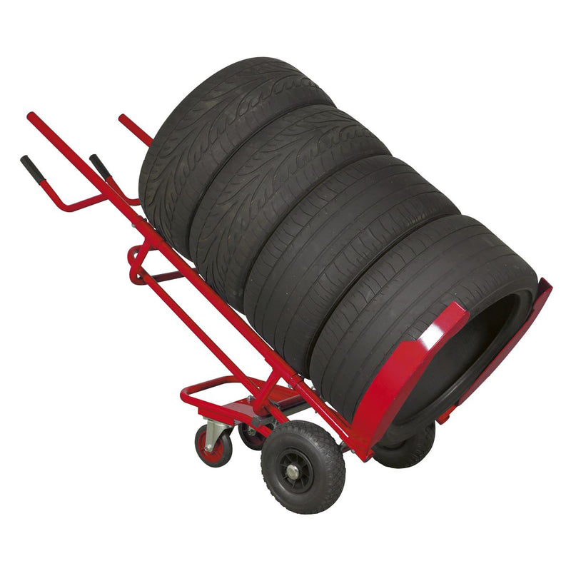 Sealey Tyre Trolley 100kg Capacity TH003