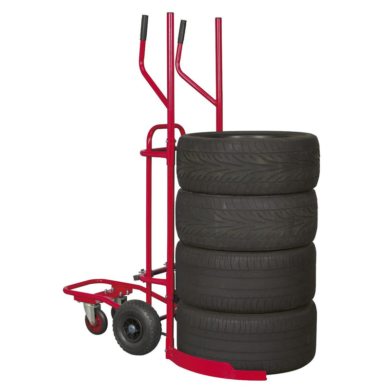 Sealey Tyre Trolley 100kg Capacity TH003