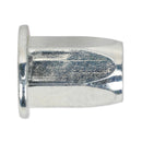 Sealey Full Hex Threaded Insert (Rivet Nut) M8 Standard Flange - Pack of 50 TIFHM8