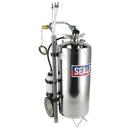 Sealey Air Operated Stainless Steel Fuel Drainer 40L TP200S