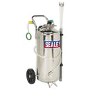 Sealey Air Operated Stainless Steel Fuel Drainer 40L TP200S