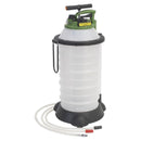 Sealey Manual Vacuum Oil & Fluid Extractor & Discharge 18L TP6906