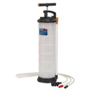 Sealey Vacuum Oil & Fluid Extractor Manual Siphon Pump Oil Fluids 6.5L TP69