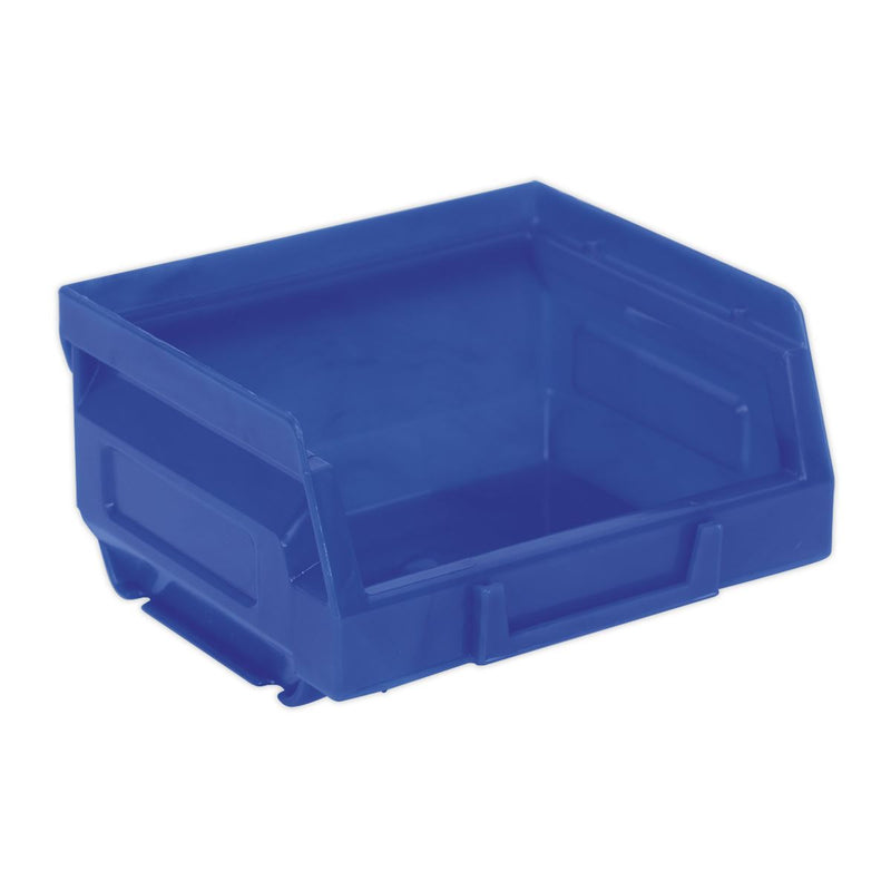 Plastic Storage Bin 105 x 85 x 55mm - Blue Pack of 24