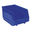 Sealey Plastic Storage Bin 150 x 240 x 130mm, Blue - Pack of 24 TPS324B