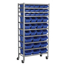 Sealey Mobile Bin Storage System with 36 Bins TPS36