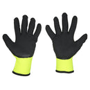 Sealey Worksafe&reg; Thermal Super Grip Gloves, Large - Pack of 6 Pairs TSP126/6