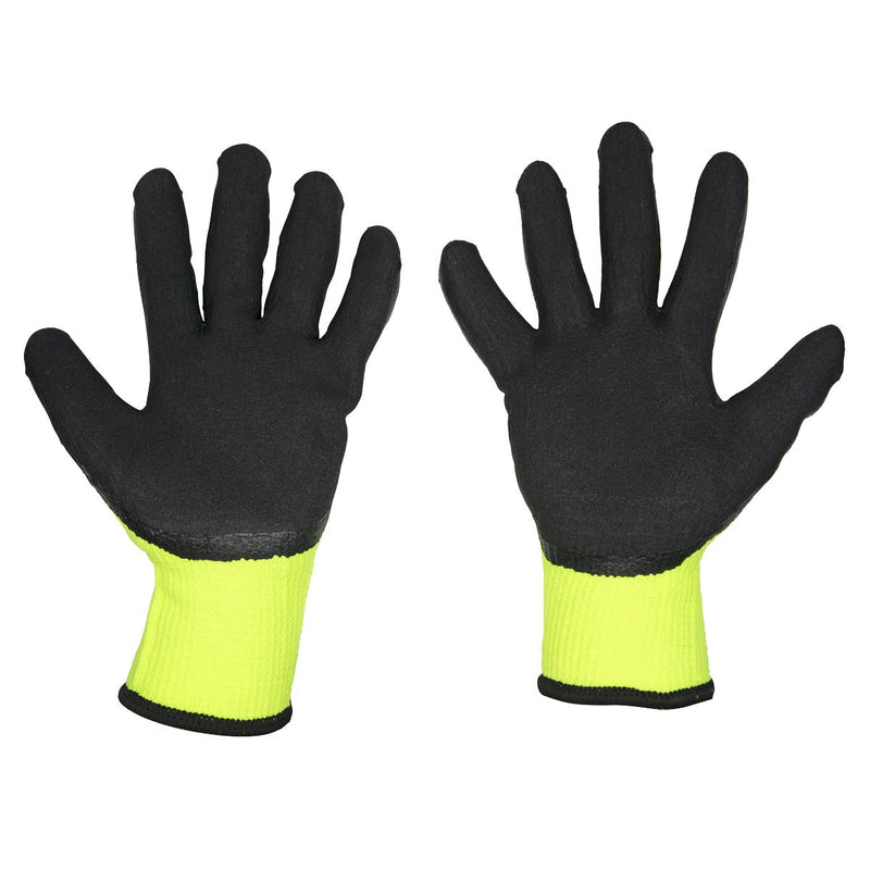 Thermal Super Grip Gloves (Large) - Pack of 6 Pairs