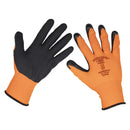 Sealey Worksafe&reg; Foam Latex Grippa Gloves, X-Large - Pack of 6 Pairs TSP140XL/6