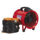 Sealey Portable Ventilator with 5m Ducting 200mm VEN200