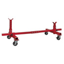Sealey Adjustable 2-Post Vehicle Moving Dolly 900kg Capacity VMD001