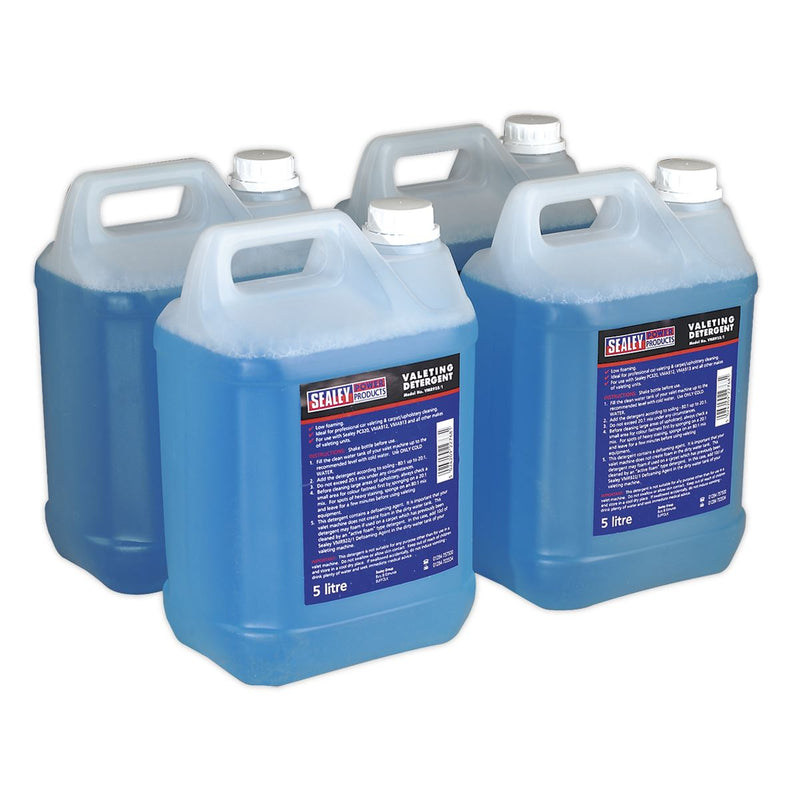 Carpet/Upholstery Detergent 5L Pack of 4