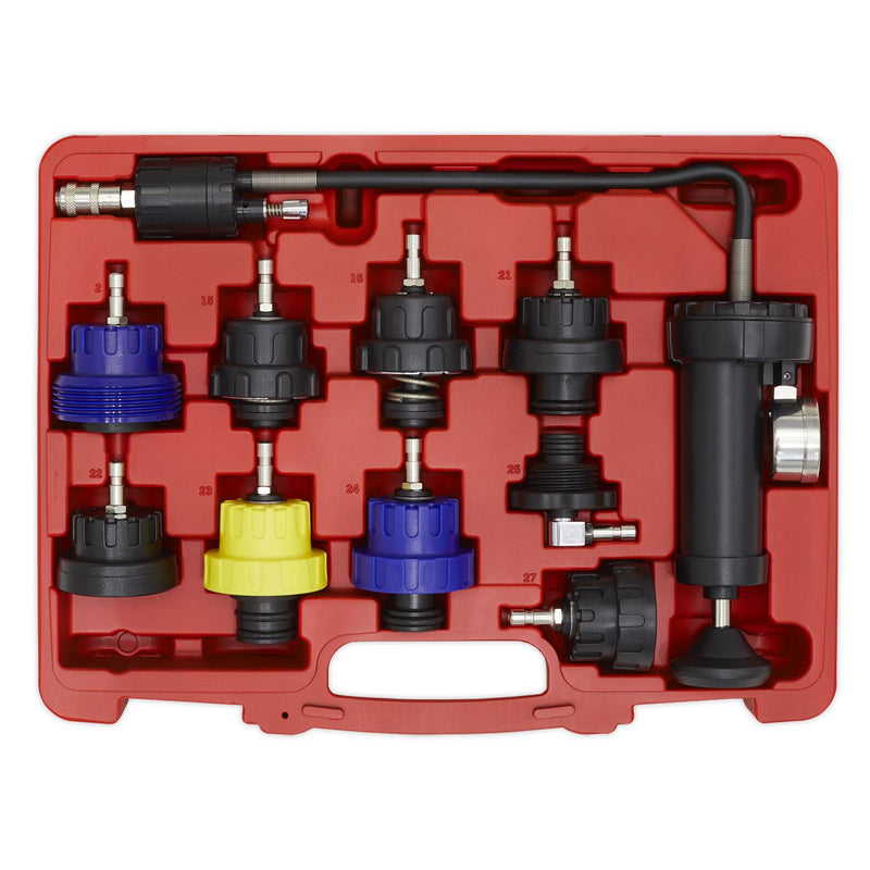 Cooling System Pressure Test Kit 10pc