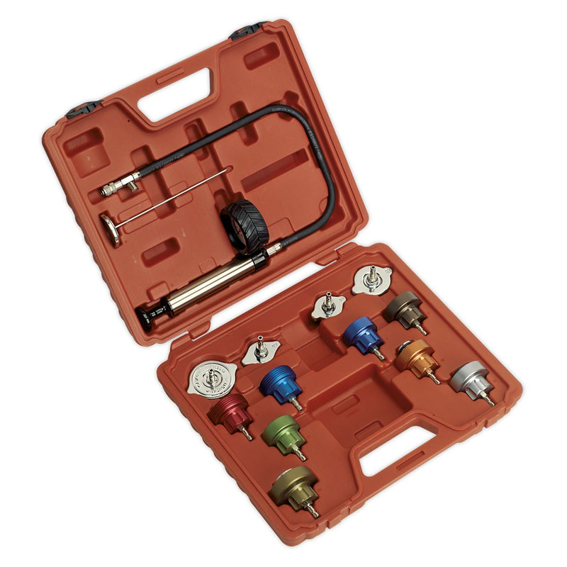 Cooling System Pressure Test Kit 16pc