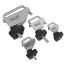Sealey Brake & Fuel Hose Pinch Tool Set 4pc VS0301