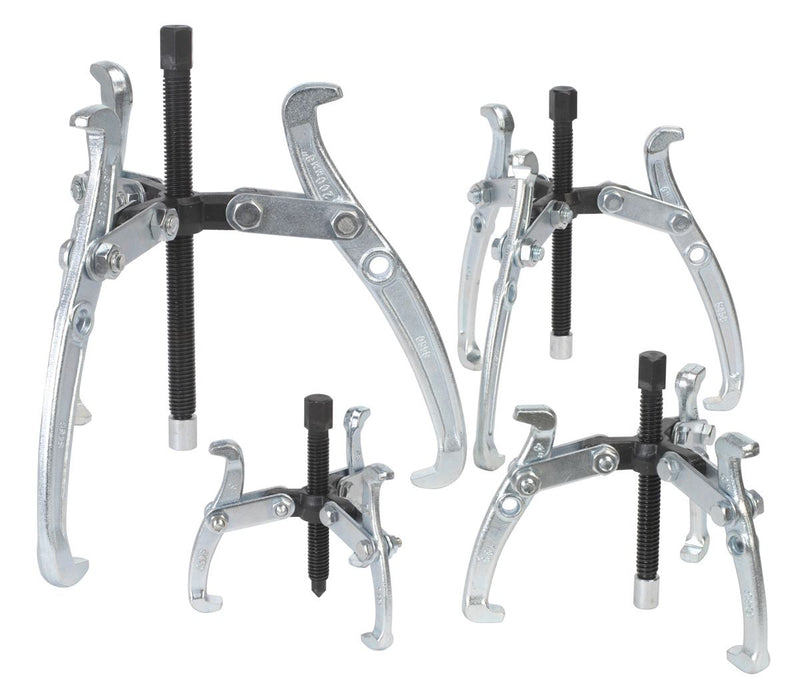 Triple Leg Gear Reversible Puller Set 4pc