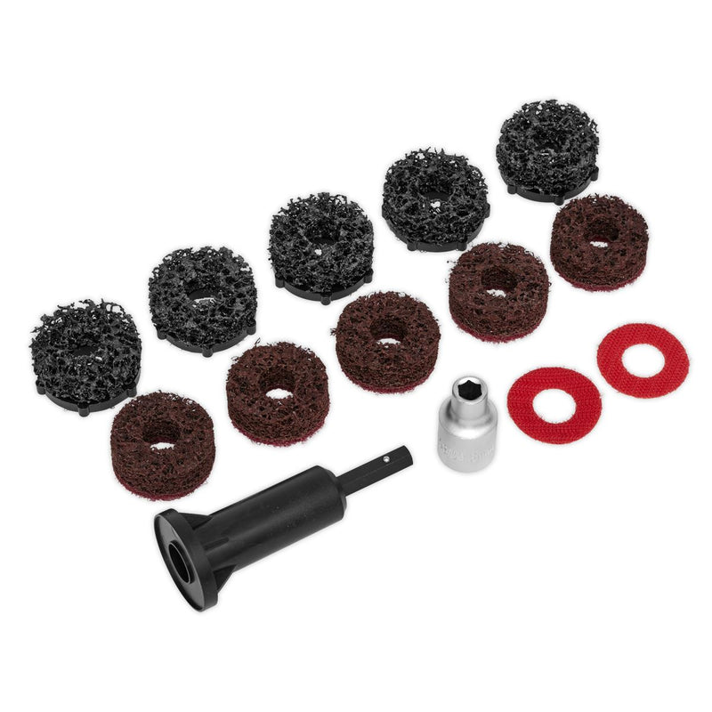 Sealey Stud Hub Cleaner 14pc VS8002