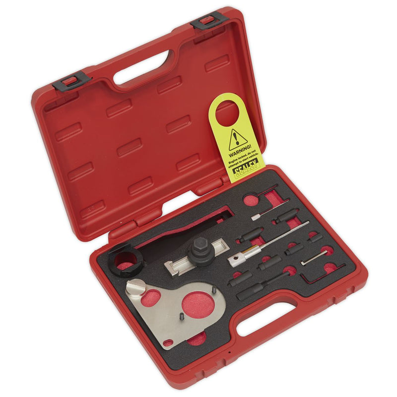 Sealey Diesel Engine Timing Tool Kit for Renault, Mercedes, Nissan, GM 1.6D/2.0/2.3dCi/CDTi - Chain Drive VSE5086A