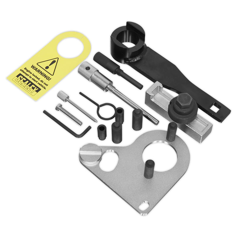 Sealey Diesel Engine Timing Tool Kit for Renault, Mercedes, Nissan, GM 1.6D/2.0/2.3dCi/CDTi - Chain Drive VSE5086A