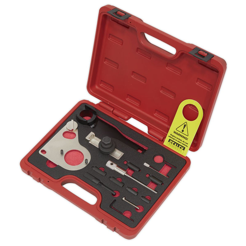 Sealey Diesel Engine Timing Tool Kit for Renault, Mercedes, Nissan, GM 1.6D/2.0/2.3dCi/CDTi - Chain Drive VSE5086A