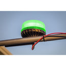Sealey Warning Beacon with 12mm Bolt Fixing 36W SMD LED 12/24V - Green WB951LEDG