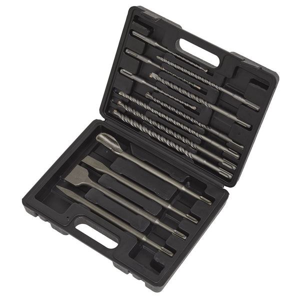 SDS Plus Drill Bit & Chisel Set 13pc