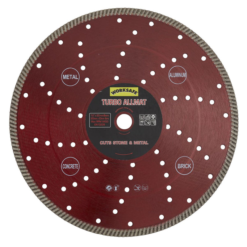 Turbo Allmat Diamond Blade �300 x �20mm