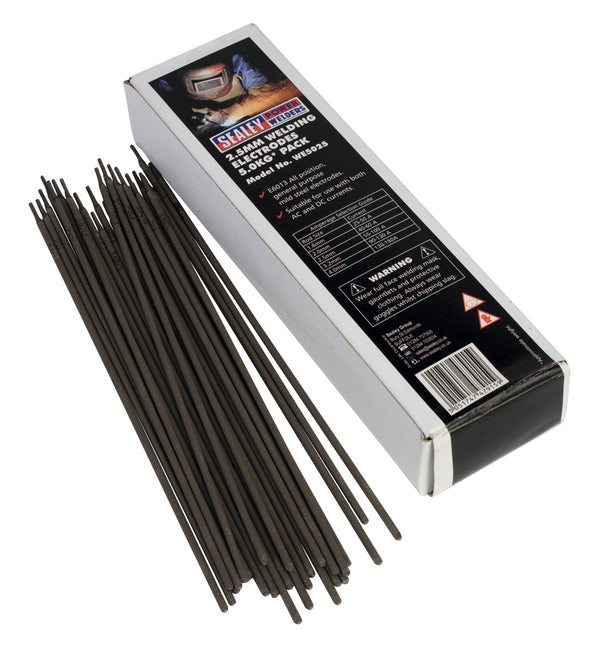 Welding Electrodes �2.5 x 350mm - 5kg Pack