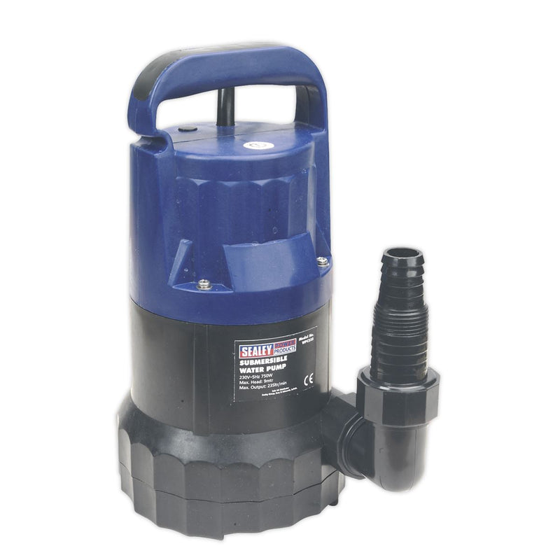 Sealey Submersible Water Pump 750W 208L/min 230V WPC235